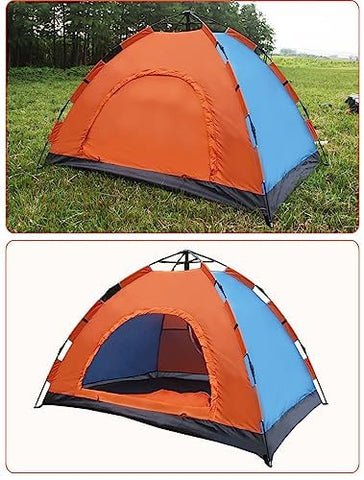 KriShyam® Automatic Pop Up Camping Tent Automatic Hydraulic Dome Tent for Camping,Hiking,Travel,Picnic,Fishing,Beach with Carrybag (2 Person-Automatic Hydraulic Tent)